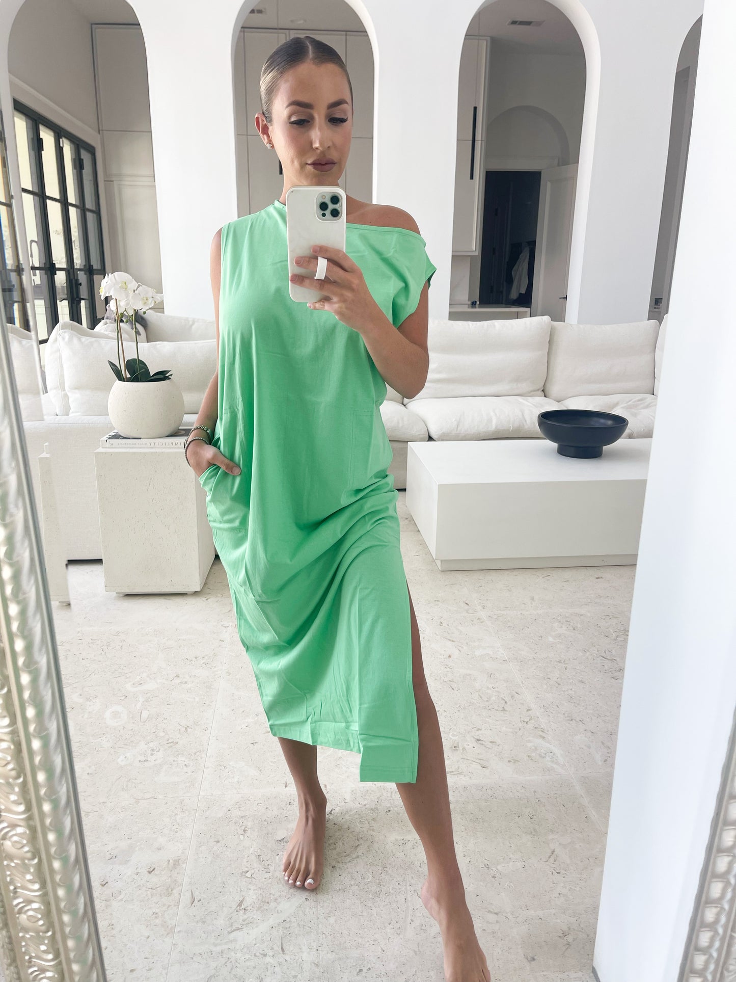 MELANI MIDI GREEN APPLE