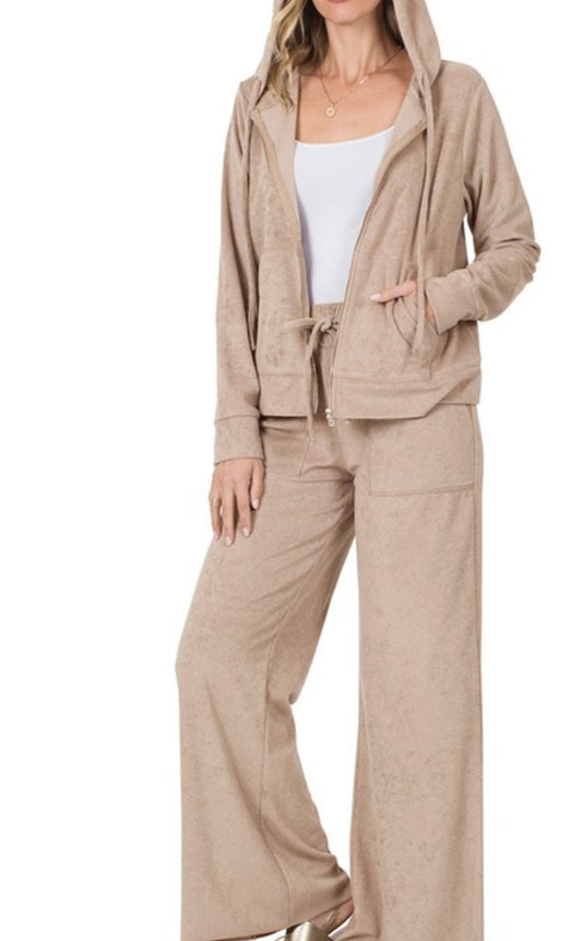 TERRY PANTS SET